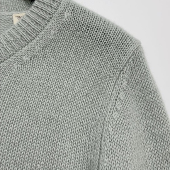 Doen The Danae Cashmere Crewneck Cardigan Size S in Tidepool - Picture 5 of 15